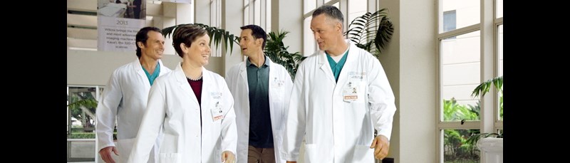 a group of doctors on duty